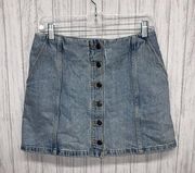 Womens Size 6 Wilfred Free Aritzia Ahrens Denim Skirt EUC