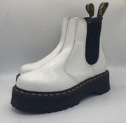 Dr. Martens White Platform Doc Martens 2976 Quad