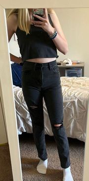 Black Jeans Size 25