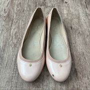 Kate Spade Peach Colored Flats Size 8.5