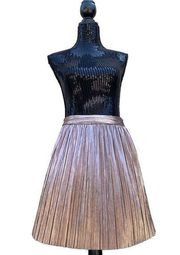 House of Harlow x Revolve Gold Flint Mini Skirt