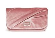 Women's Pink Allegra Pleated Clutch