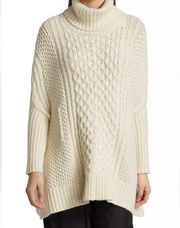 NEW NWT  Phillipa Alpaca Sweater In Ivory