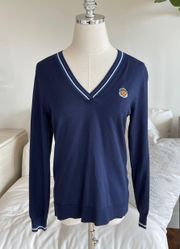 Bel Air Country Club Golf V Neck Preppy Sweater