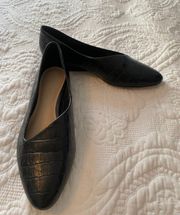 Professional Black Flats