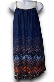 Versona blue dress women’s size medium