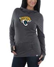 Jacksonville Jaguars Majestic Charcoal Great Play Pullover Hoodie