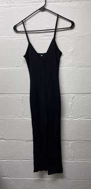 Black Maxi Tank Dress