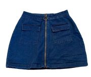 Size Large Y2k 90s Style Denim Skirt