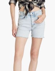 NWT Rag & Bone $165 Maya High Rise Shorts in Ditch Plains Wash Size 27