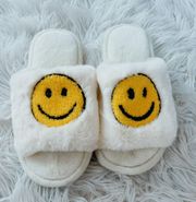 Altar’d State Smiley Face Slippers