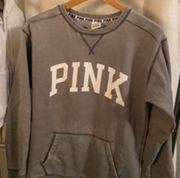 Victoria's Secret Women's Grey Sweatshirt