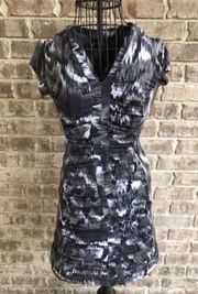 Kenneth Cole  Dress 2011 NWT Black White Slinky