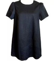 Jacquard Black Shift Dress, XL - New!