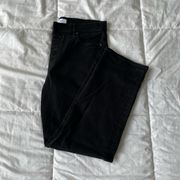 EUC  Black Straight Ankle Jeans