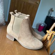 Tan Booties