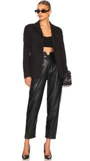 Blanknyc Vegan Leather Pants in Suspicious Mind 27 New Womens Faux Trousers