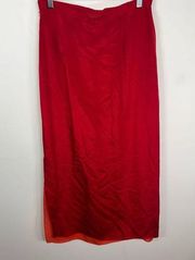 Josephine Chaus Collection Vintage Two Tone Layered Silk Skirt