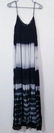 Anthropologie Aleah Tie Dye Maxi Dress Summer Beach Sleeveless