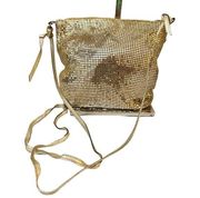 Vintage Whiting and Davis Metal Mesh Crossbody