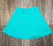 Womens Light Green  Skater Skirt - M