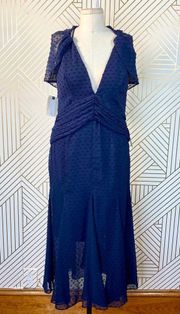 Katie May Show The F Up Navy Blue Midi Dress