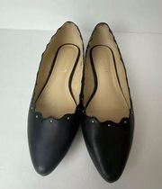 Metaphor Scalloped Flats Size 8.5