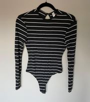 Striped Body Suit