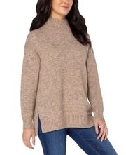 Well Worn High Low Split Hem Nep Yarn Sweater Women's Medium