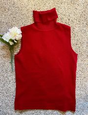 Red Sweater Vest 