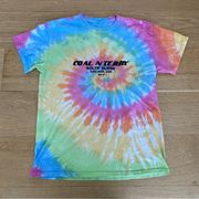 Coal n Terry Short Sleeve T-shirt in Tie Dye Multicolor