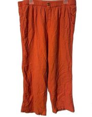 Woman's Wonderly Coral Comfy Pants 2X