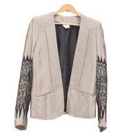 Parker Silk Print Blazer Jacket