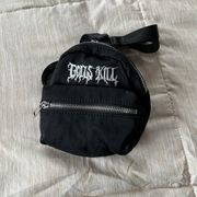 🍂DOLLS KILL mini adjustable logo backpack🍂