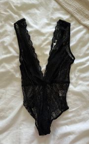 Black Lace Bodysuit