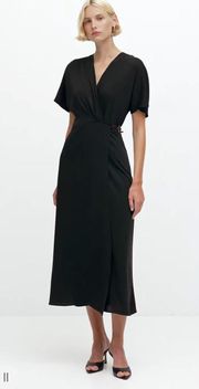 Wrap Dress With Hoop Detail NWT