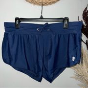 Free Country Women’s Navy Swim Shorts Sz XL 16 Pocket, Drawstring, Inseam 3” NWT