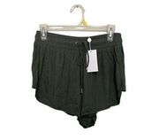 New MIKOH Green Drawstring Pull On Shorts