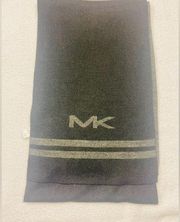 EUC Michael Kors Scarf 100% Acrylic black and gray