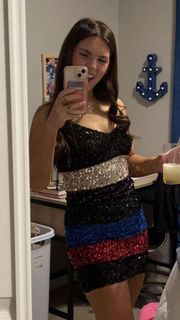 Boutique Sequin Dress 