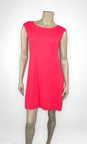 CHICO'S Taryn Sleeveless Tee Shirt Dress in Summerberry S