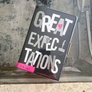 Bag Great Expectations Book Clutch Novelty Academia Black Pink GUC