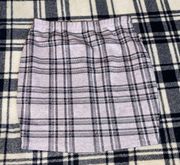 Popular 21 Plaid Skirt