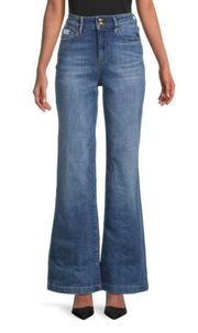 PARIS High Rise Wide Leg Jeans