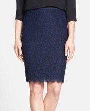 Diane von Furstenberg ‘Scotia' Lace Pencil Skirt