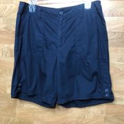 Caribbean Joe Let Go Navy Blue Size 10 Shorts