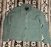 Vintage Woolrich cable knit cardigan