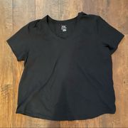 JUST MY SIZE black t-shirt, size 2X/18W