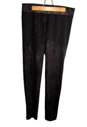 Vince Camuto Leggings Black Crinkled