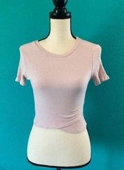 Urban outfitter blush pink top in size small